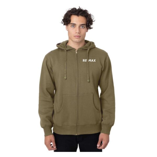 econscious Unisex Heritage Full-Zip Hooded Sweatshirt - Image 4