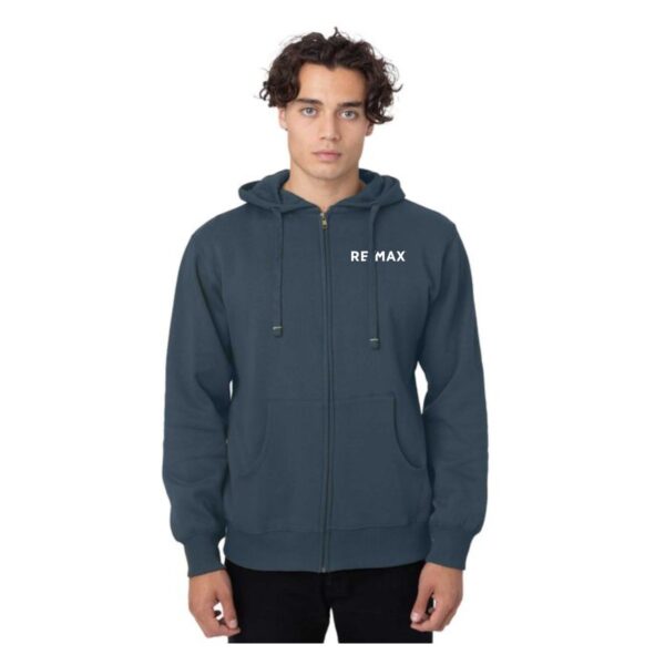 econscious Unisex Heritage Full-Zip Hooded Sweatshirt - Image 5