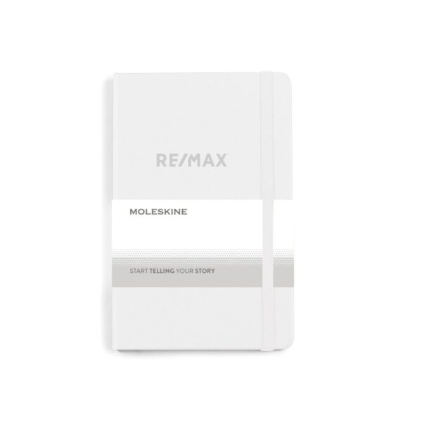 Moleskine® Hard Cover Ruled Medium Notebook - Image 3