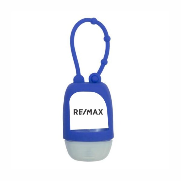 1 oz Travel Antibacterial Hand Sanitizer with Adjustable Silicone Strap