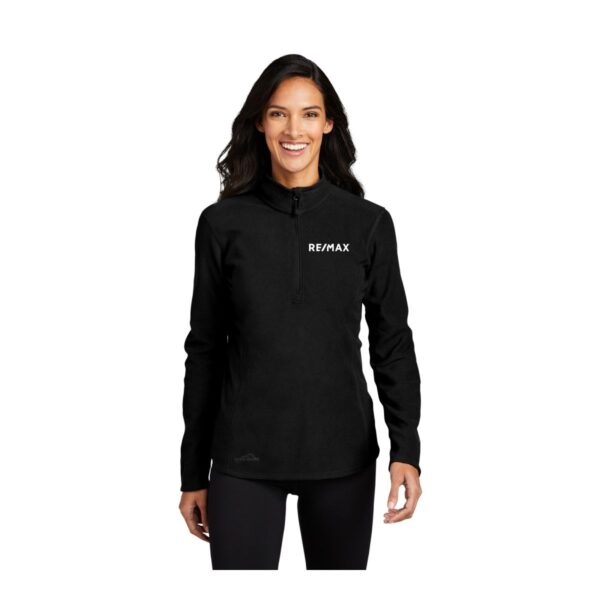 Eddie Bauer® Ladies 1/2-Zip Microfleece Jacket - Image 2
