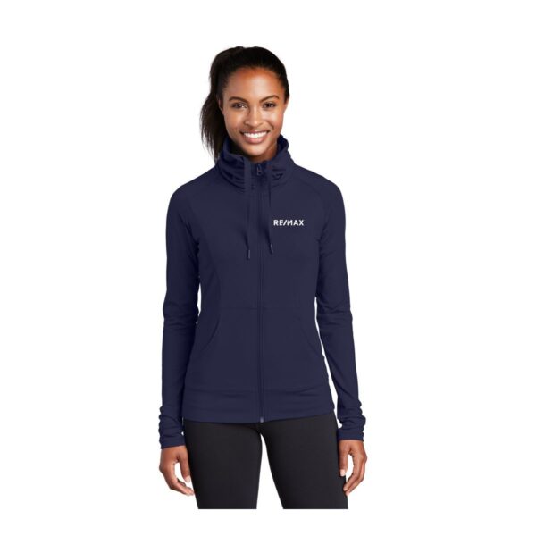 Sport-Tek® Ladies Sport-Wick® Stretch Full-Zip Jacket - Image 4