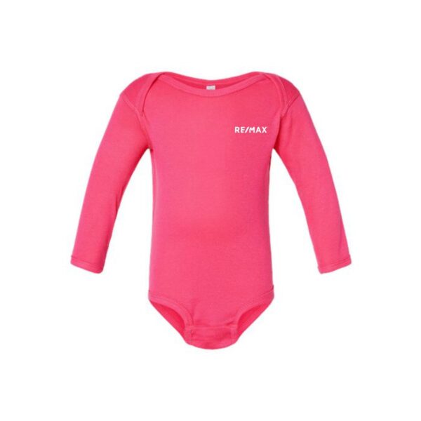 Rabbit Skins™ Infant Long Sleeve Baby Rib Bodysuit - Image 2