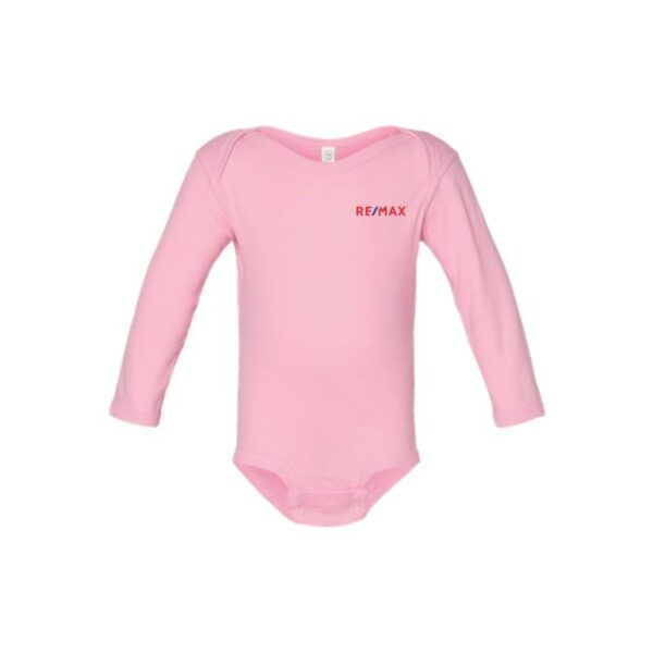 Rabbit Skins™ Infant Long Sleeve Baby Rib Bodysuit - Image 3