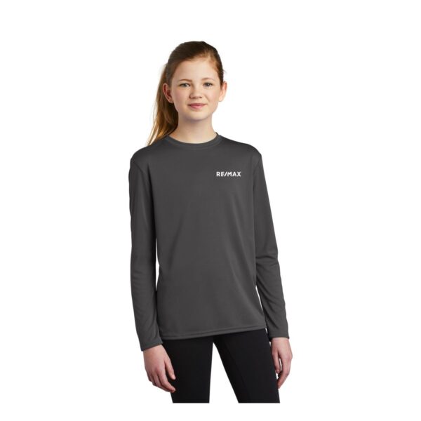 Port & Company ® Youth Long Sleeve Performance Tee - Image 2