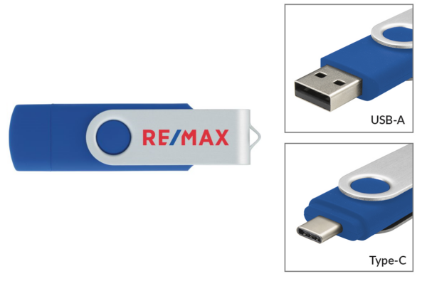 On The Go USB 2.0 Flash Drive - Type C