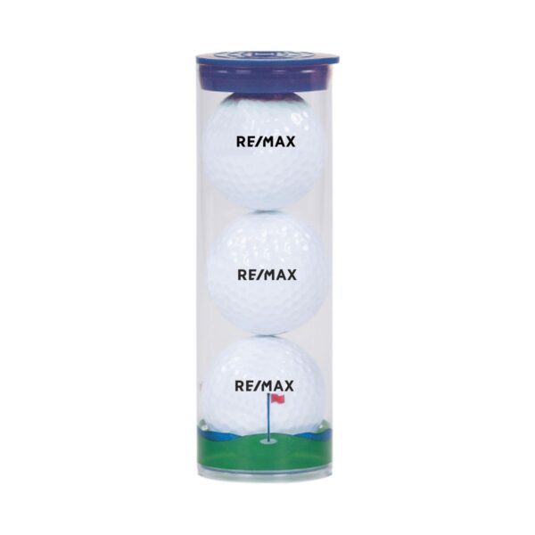 3  Titleist Pro V1 Ball Clear Tube