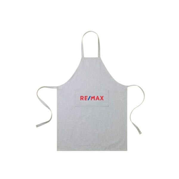 AWARE™ Recycled Cotton Bib Front Apron With Pocket - Image 2