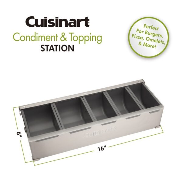 Cuisinart Outdoors® Condiment and Topping Station - Image 2