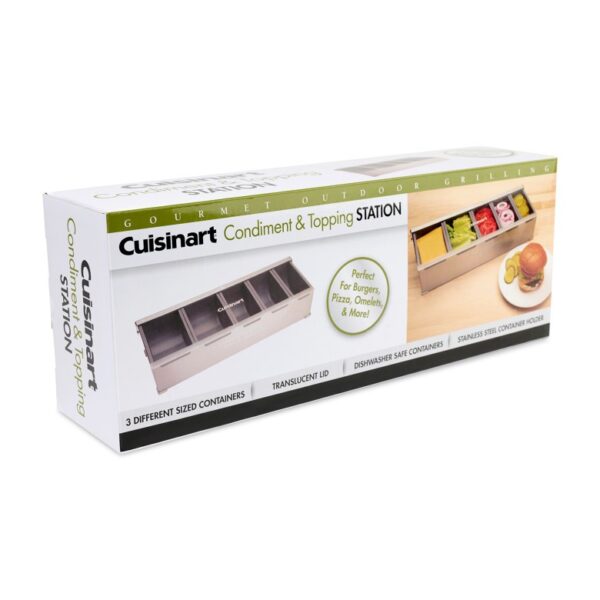 Cuisinart Outdoors® Condiment and Topping Station - Image 3