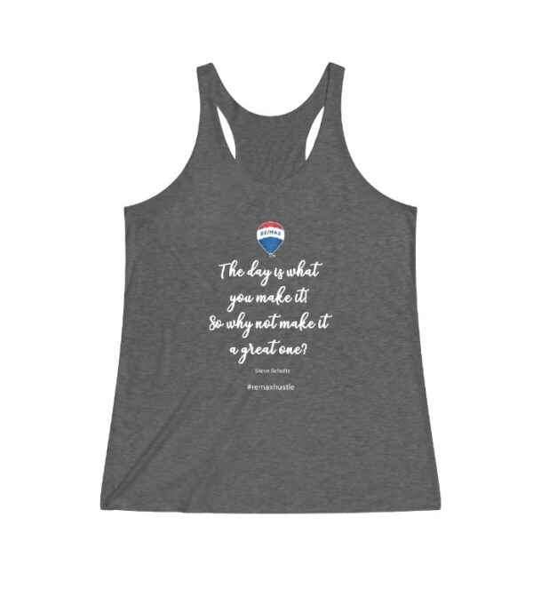 RE/MAX Hustle Women's Tri-Blend Racerback Tank