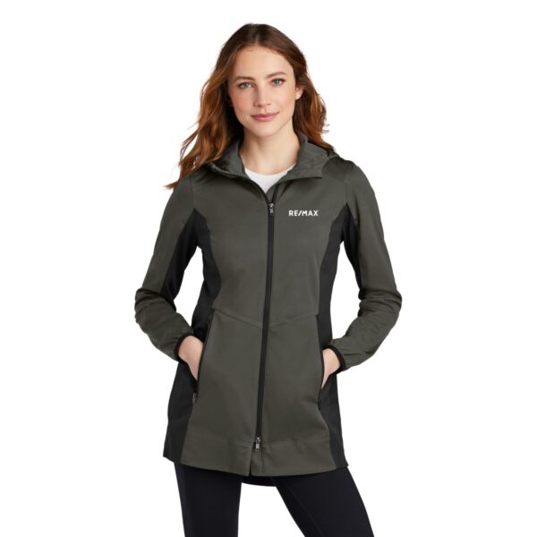 Port Authority® Women's Active Hooded Soft Shell Jacket - Image 3