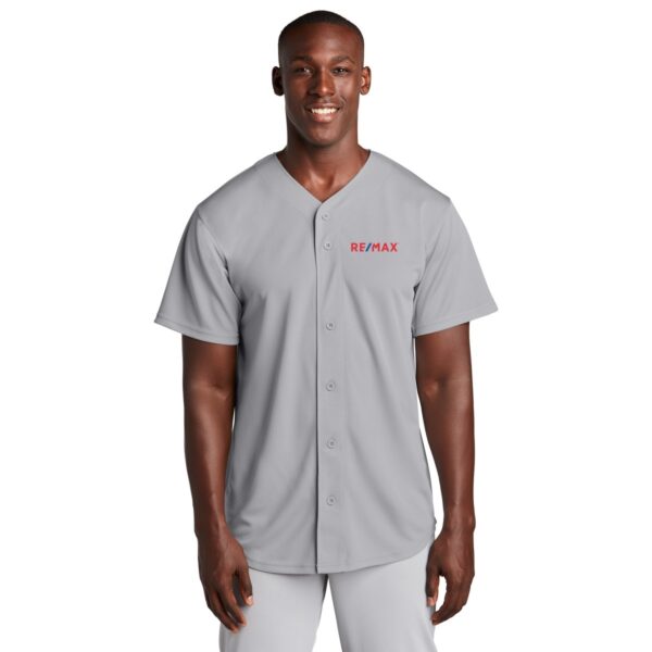 Sport-Tek® PosiCharge® Tough Mesh Full-Button Jersey - Image 2
