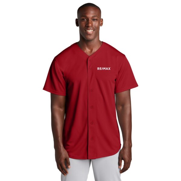 Sport-Tek® PosiCharge® Tough Mesh Full-Button Jersey - Image 3