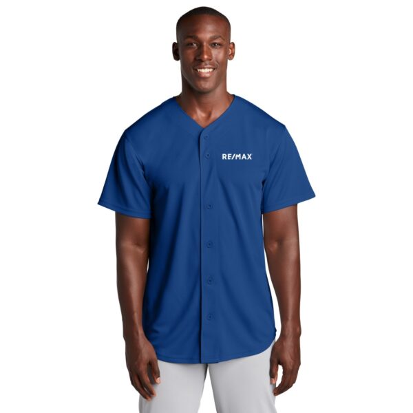 Sport-Tek® PosiCharge® Tough Mesh Full-Button Jersey - Image 4