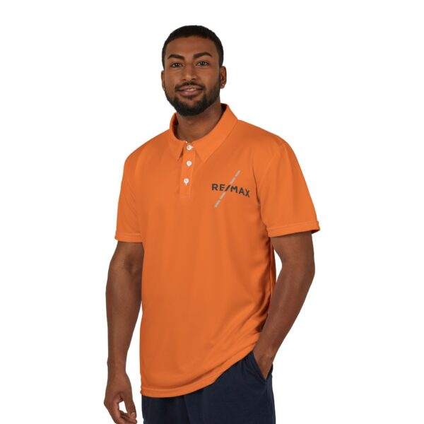 RE/MAX Slash Vibrant Unisex Polo Shirt - Image 2