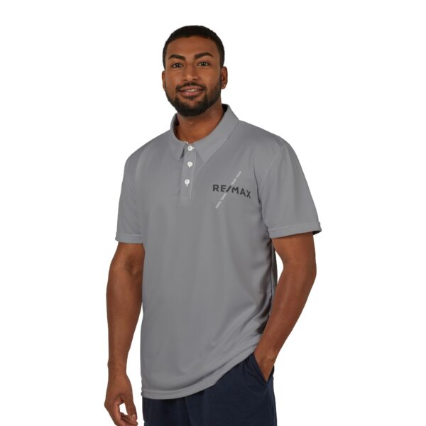 RE/MAX Slash Vibrant Unisex Polo Shirt - Image 3
