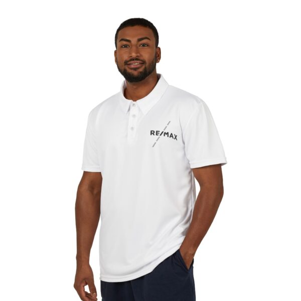 RE/MAX Slash Vibrant Unisex Polo Shirt - Image 5